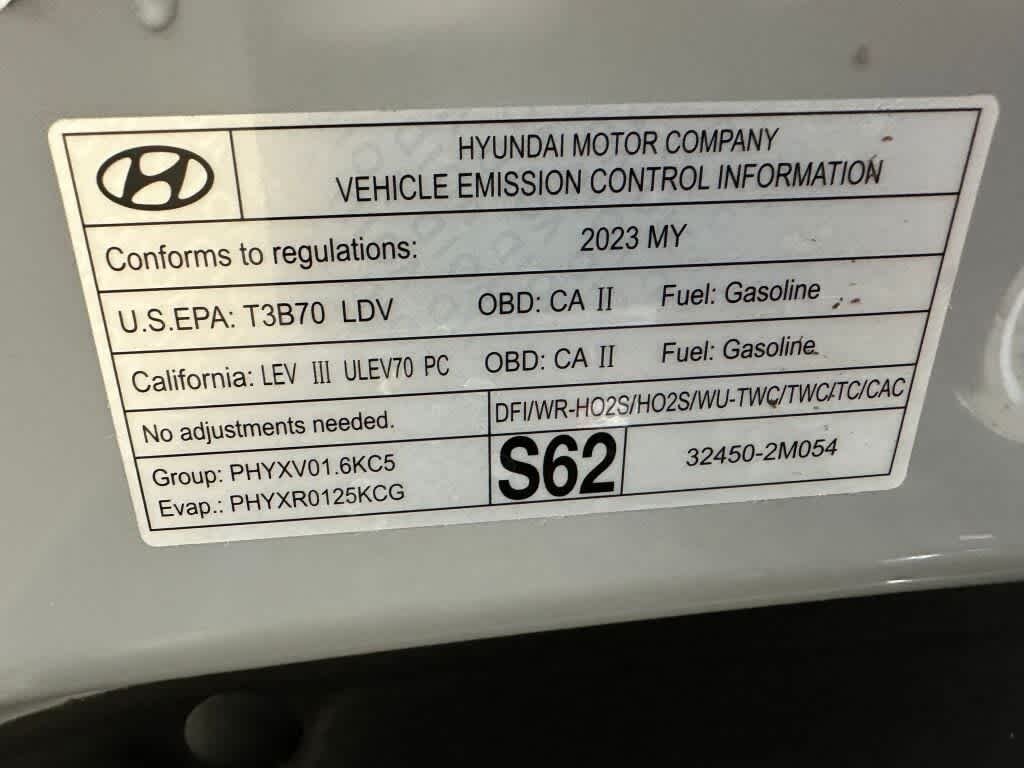 Used 2023 Cyber Silver Hyundai Limited image 45