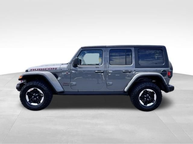 Used 2021 Gray Jeep Unlimited Rubicon image 3