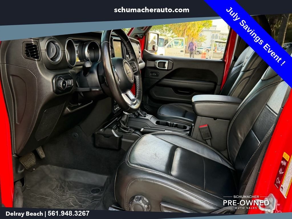 Used 2022 Red Jeep Unlimited Sahara image 13