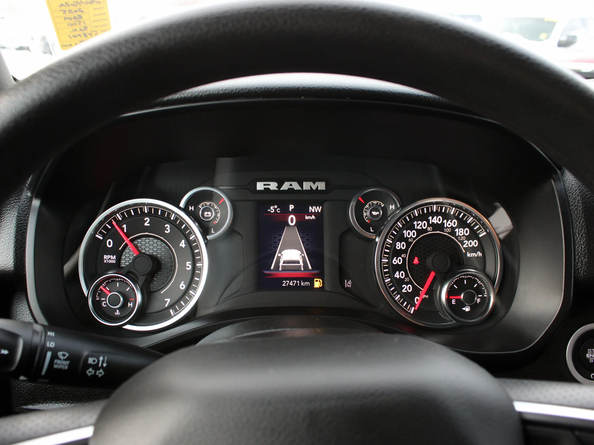 Certified Used 2025 Black RAM Tradesman * No Accidents | Heated Seats | Backup Camera | Twin-Turbo | Protection Group image 7