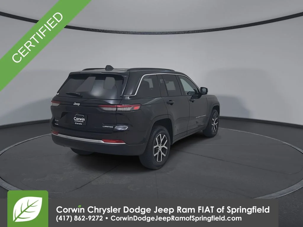 Certified Used 2025 Black Jeep Limited image 14