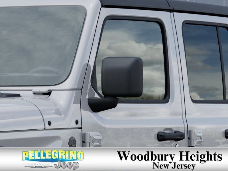 New 2026 Bright White Clear-Coat Exterior Paint Jeep Sport S image 12