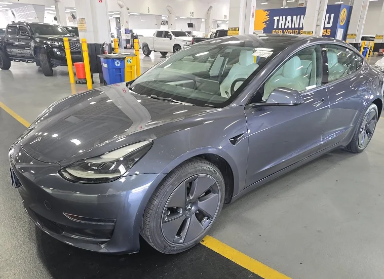 Used 2023 Silver Tesla Base image 1