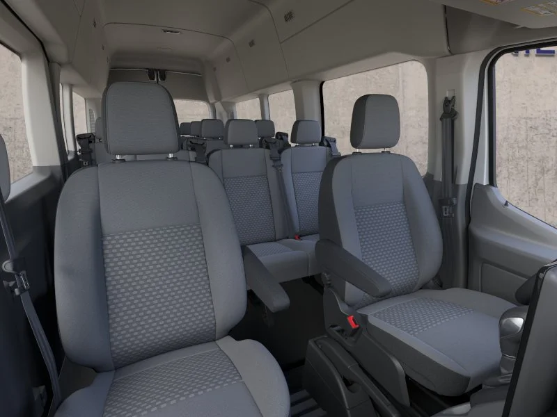 New 2026 Oxford White Ford Passenger Van XLT image 10