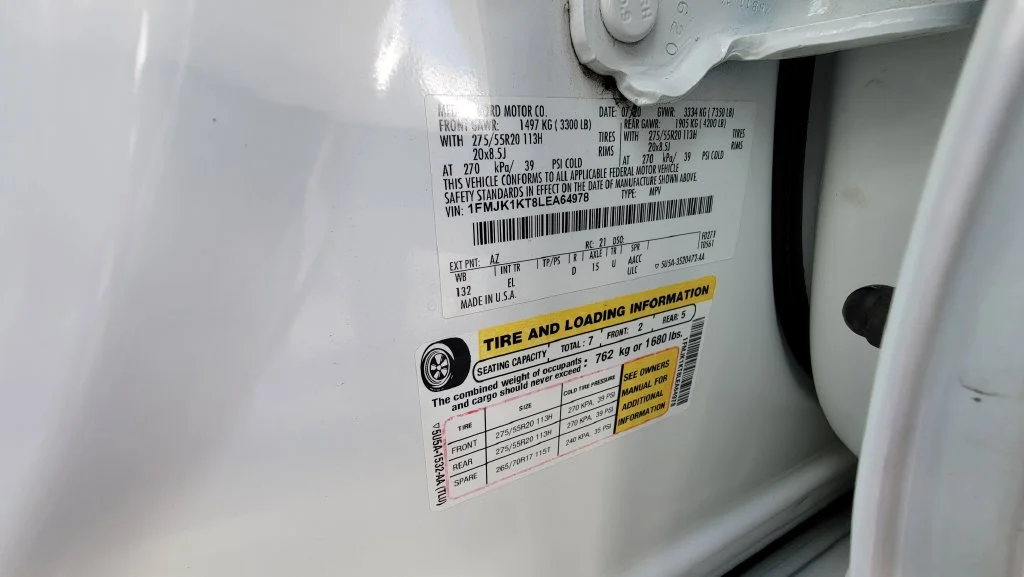 Used 2020 White Ford Limited image 13