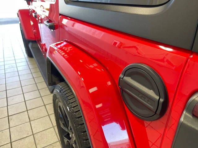 Used 2023 Red Clearcoat Jeep Sahara 4xe image 21