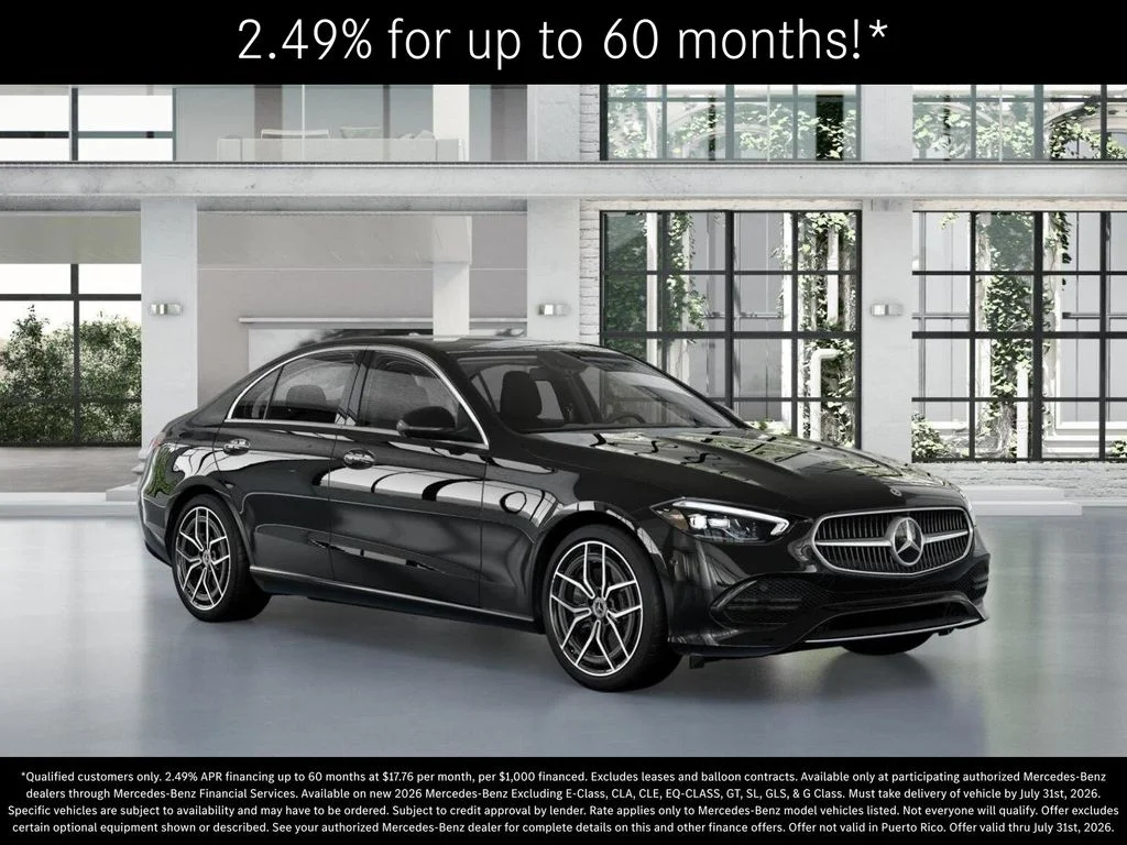 New 2026 Black Mercedes-Benz C 300 image 11