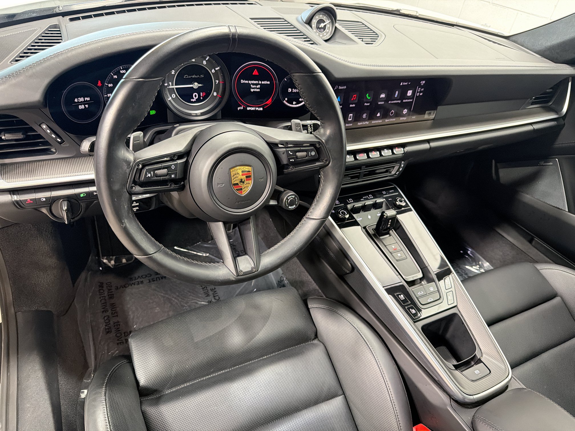 Certified Used 2022 White Porsche Turbo S image 4