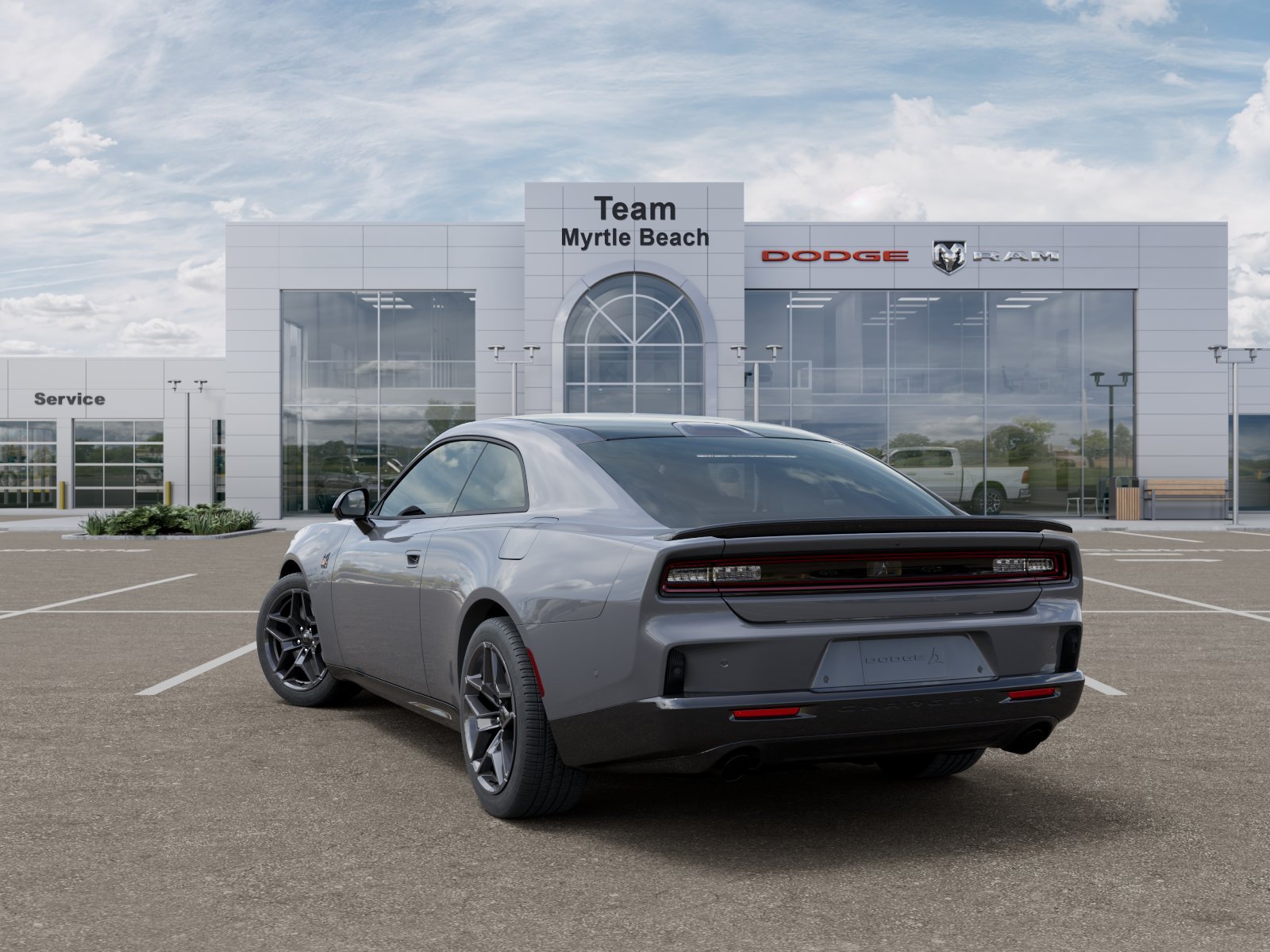 New 2026 Destroyer Gray Exterior Paint Dodge R/T Scat Pack image 30
