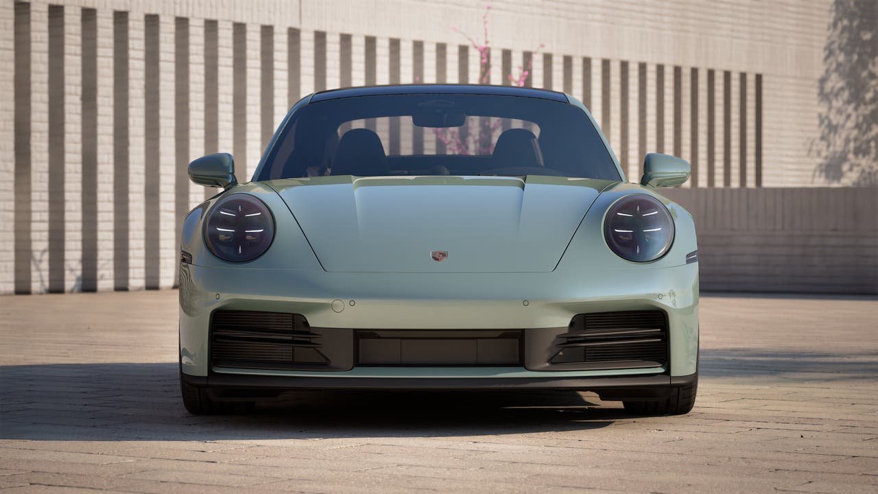 New 2027 Shade Green Metallic Porsche Carrera 4S image 8