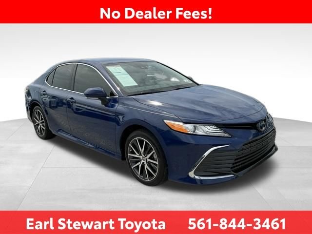 Certified Used 2024 Blue Toyota XLE image 3