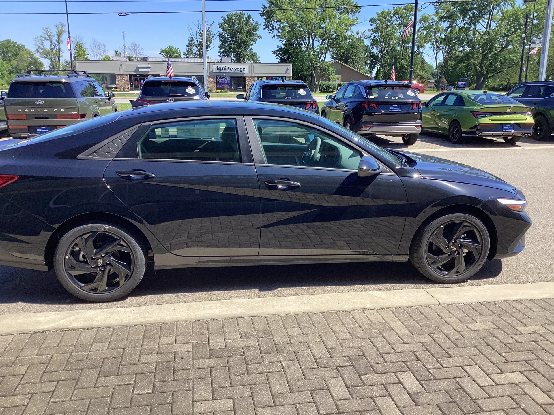 New 2026 Abyss Black Pearl Hyundai SEL Sport image 7