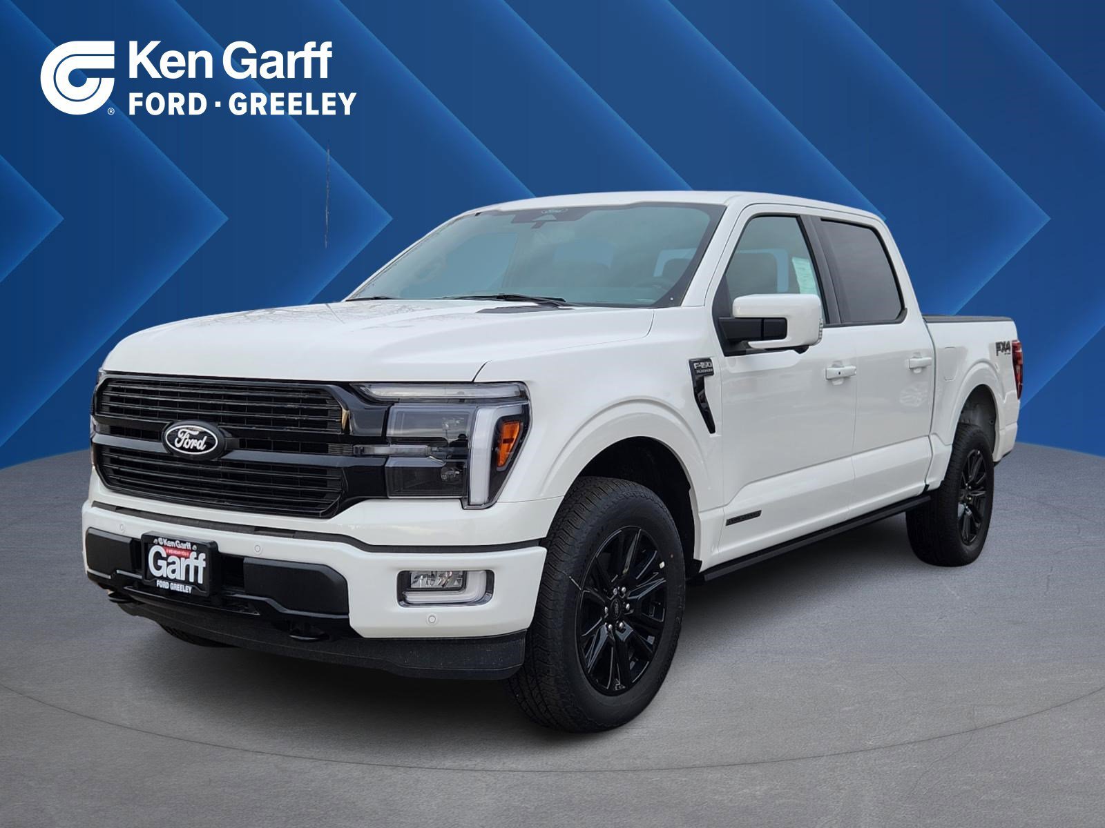 New 2025 Star White Metallic Tri-Coat Ford Platinum image 1