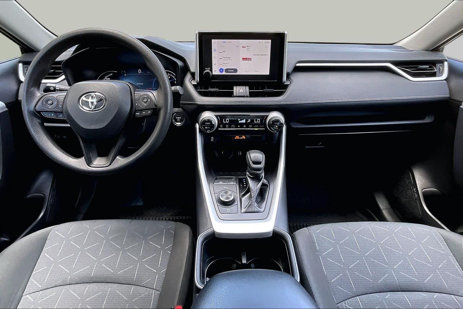 Used 2024 Midnight Black Metallic Toyota Hybrid XLE image 16