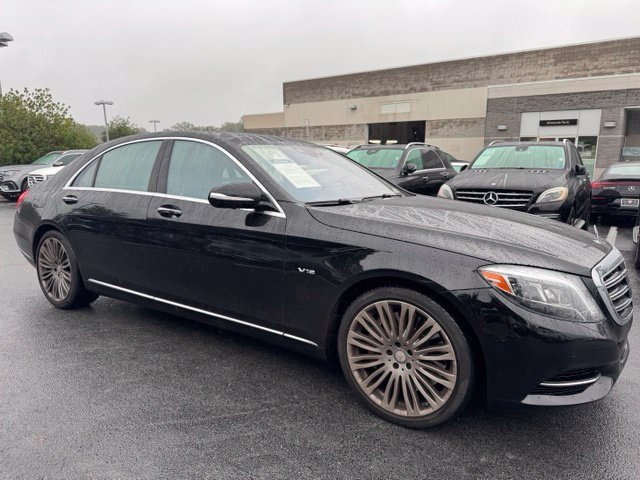 Used 2015 Black Mercedes-Benz S 600 image 1