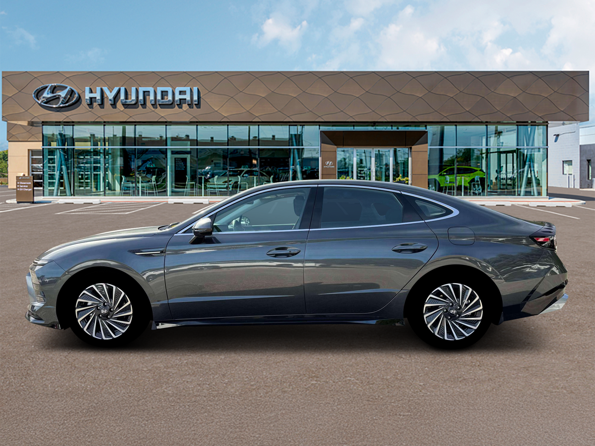 New 2026 Gray Hyundai SEL image 4