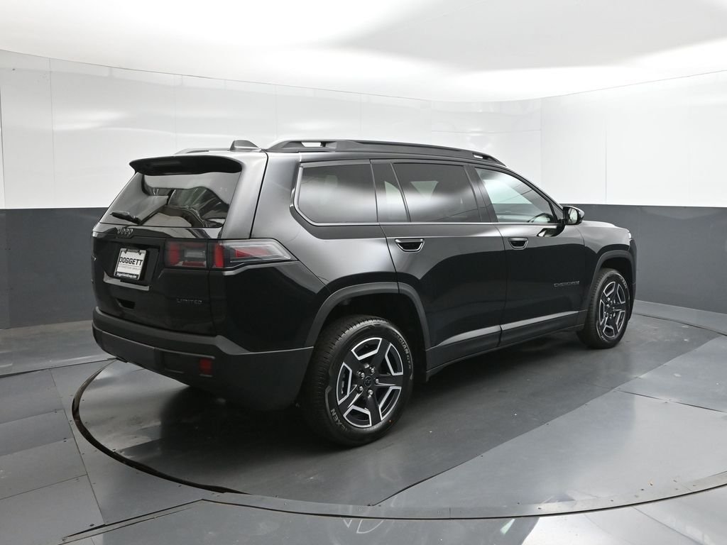 New 2026 Diamond Black Crystal Pearlcoat Jeep Limited image 8