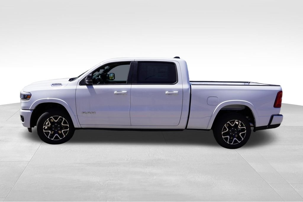 New 2026 Bright White Clear-Coat Exterior Paint RAM Laramie image 6