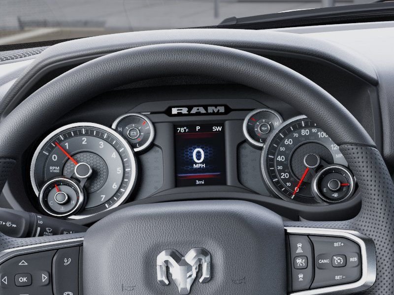 New 2026 Diamond Black Crystal Pearl-Coat Exterior Paint RAM Big Horn/Lone Star image 17