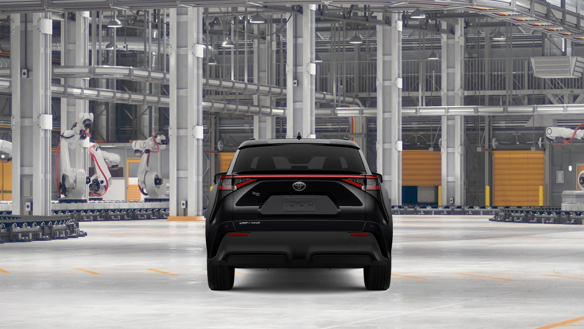 New 2026 Midnight Black Metallic Toyota XLE image 8