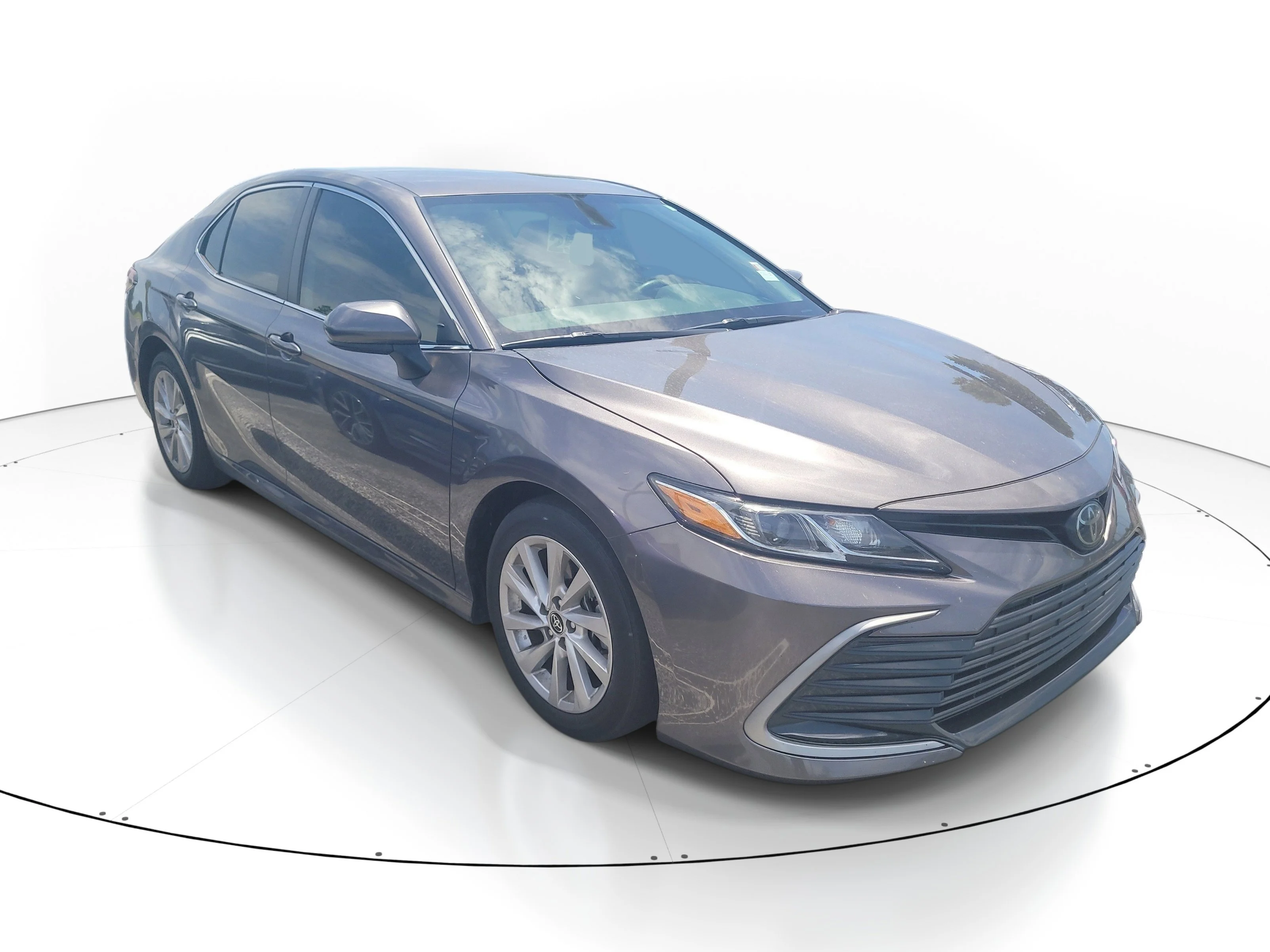 Used 2023 Predawn Gray Mica Toyota LE image 1