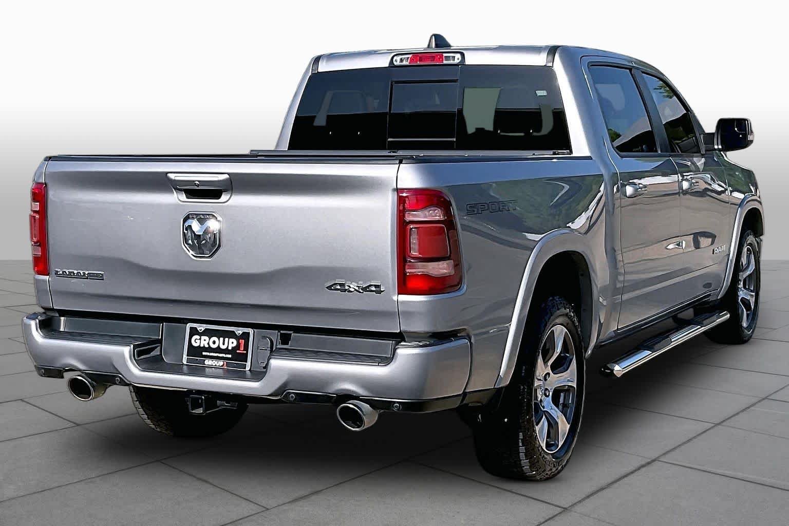 Used 2021 Billet Silver Metallic Clearcoat Ram Laramie image 13