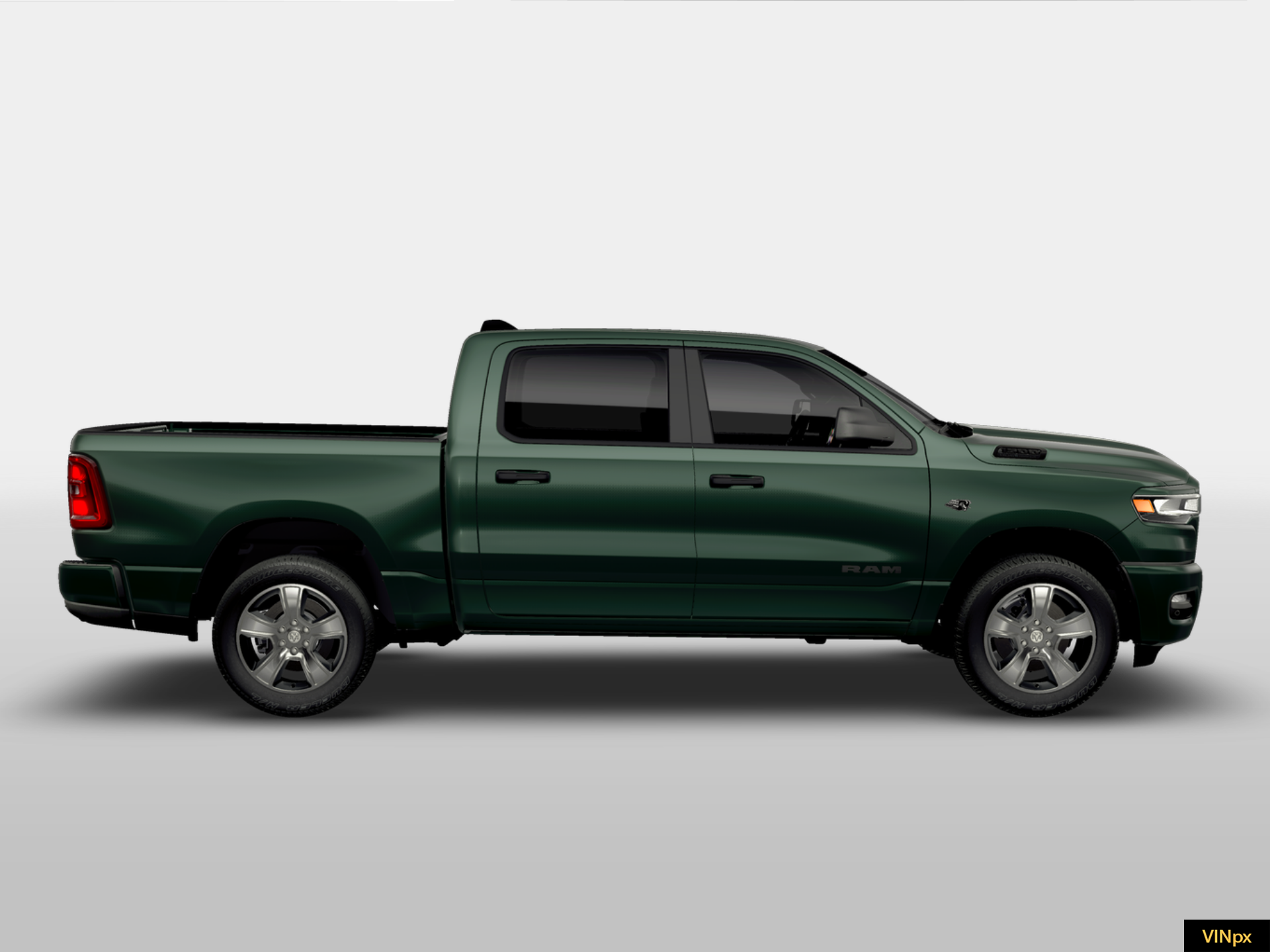 New 2026 Serrano-Green Metallic Exterior Paint RAM  image 9