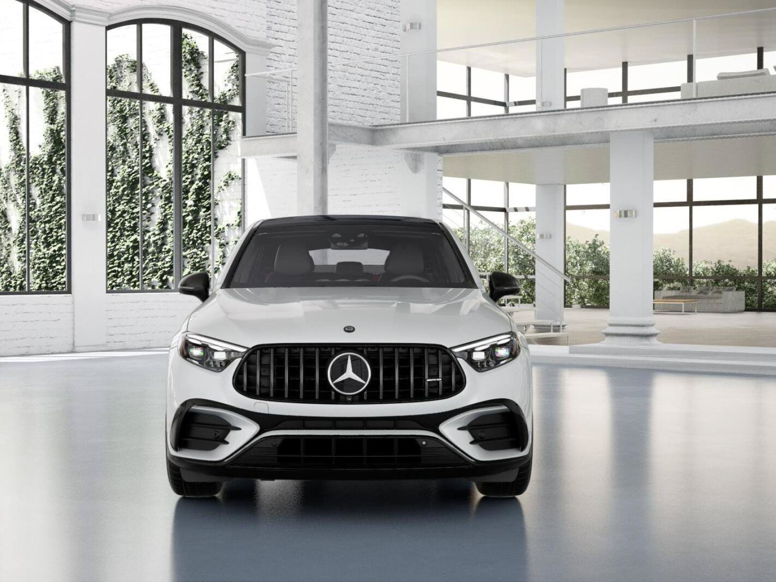 New 2027 MANUFAKTUR Moonlight White Metallic Mercedes-Benz AMG® GLC 53 4MATIC+ Coupe image 7