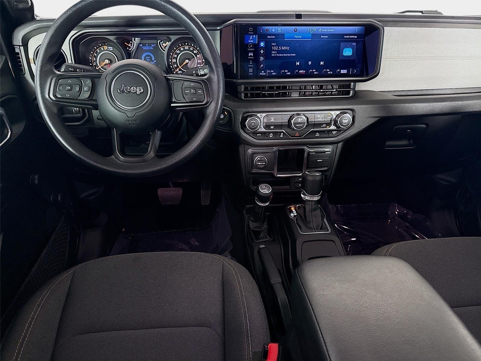 Used 2024 Granite Crystal Metallic Clearcoat Jeep Sport image 22