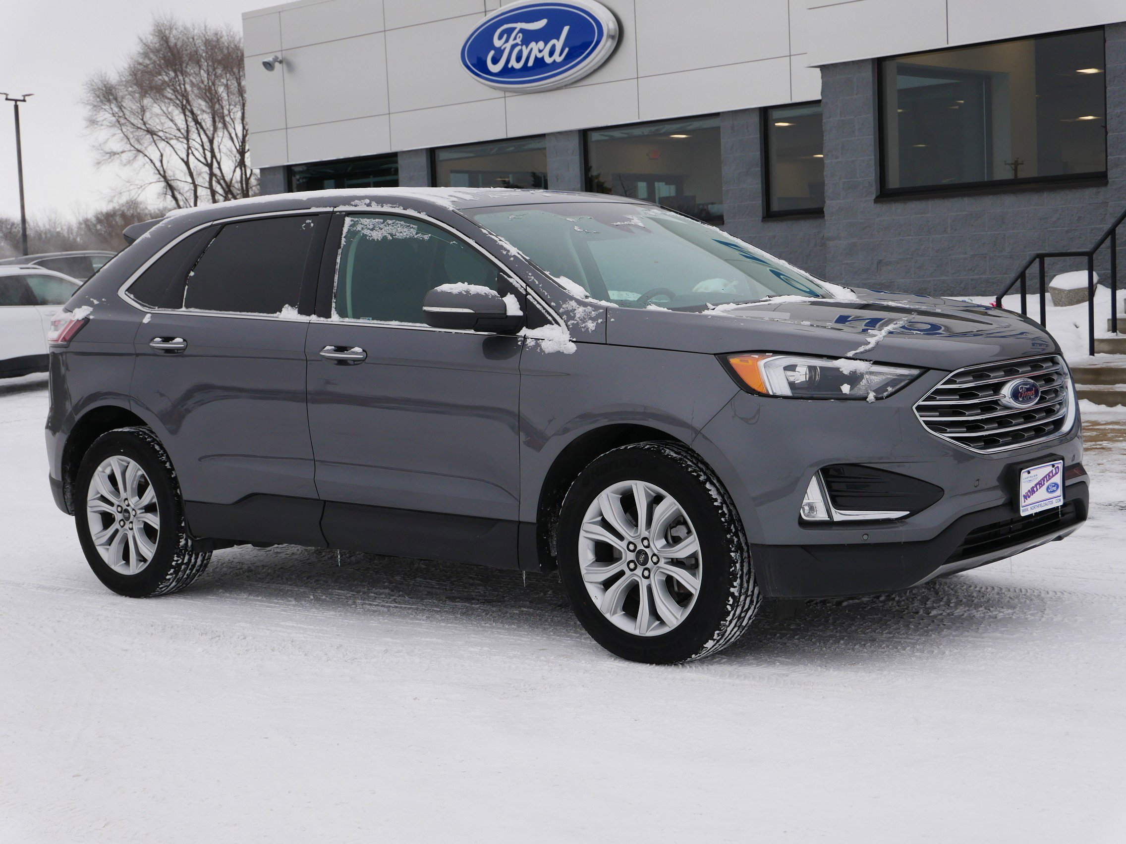Used 2024 Ford Edge Titanium with VIN 2FMPK4K96RBA38156 for sale in Northfield, Minnesota