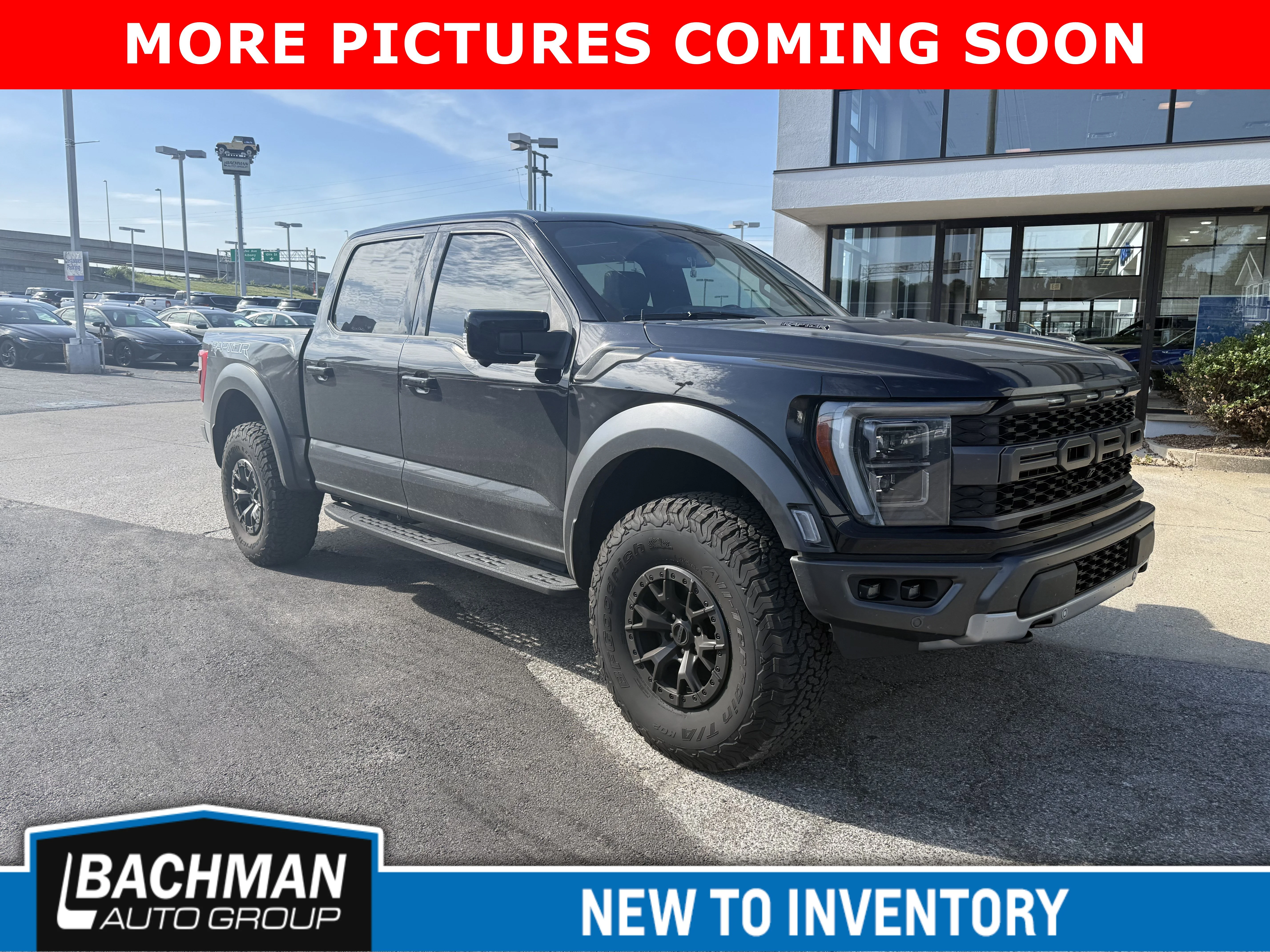 Used 2022 Agate Black Metallic Ford Raptor image 1