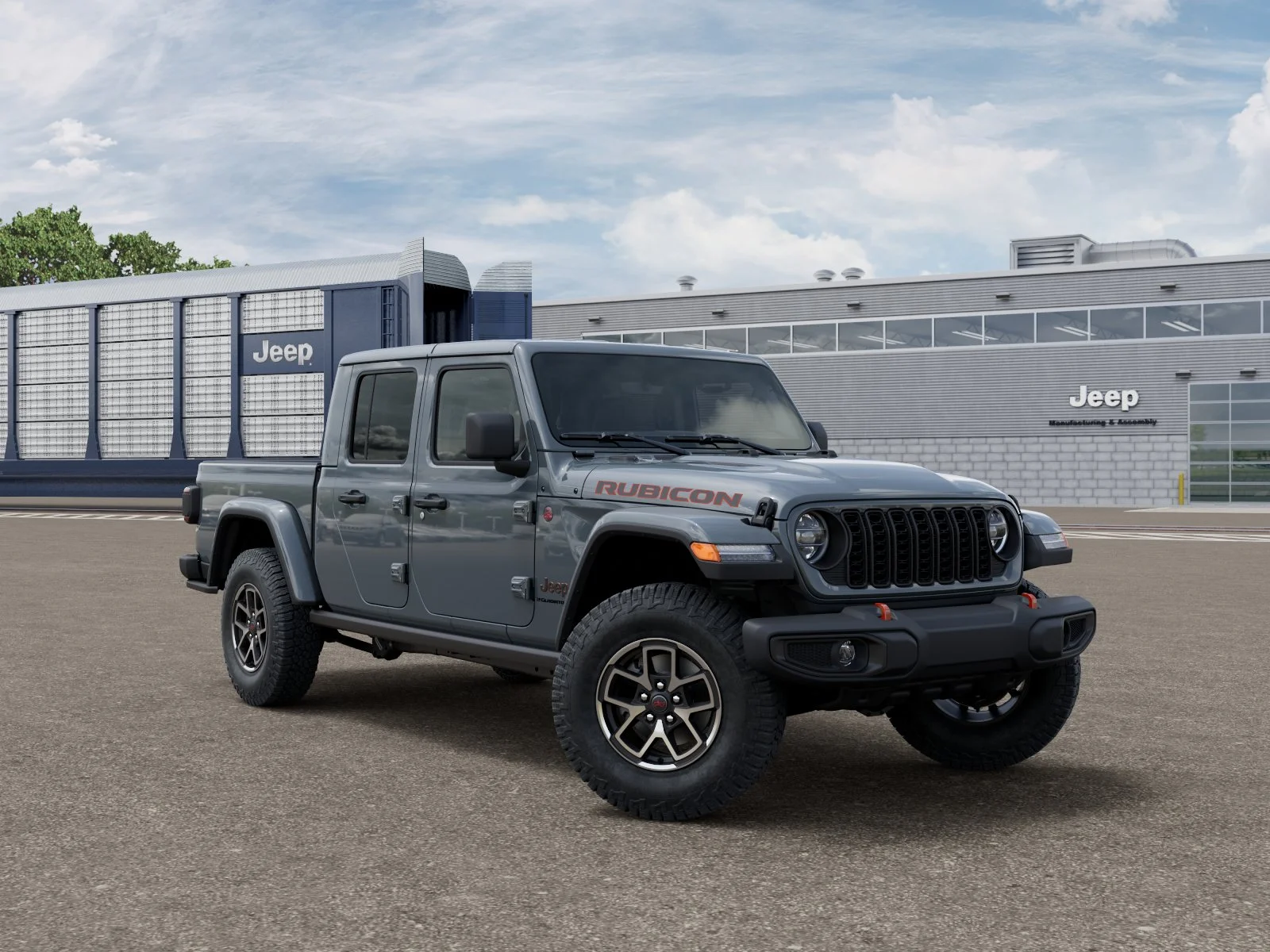 New 2026 Anvil Clear-Coat Exterior Paint Jeep Rubicon image 3