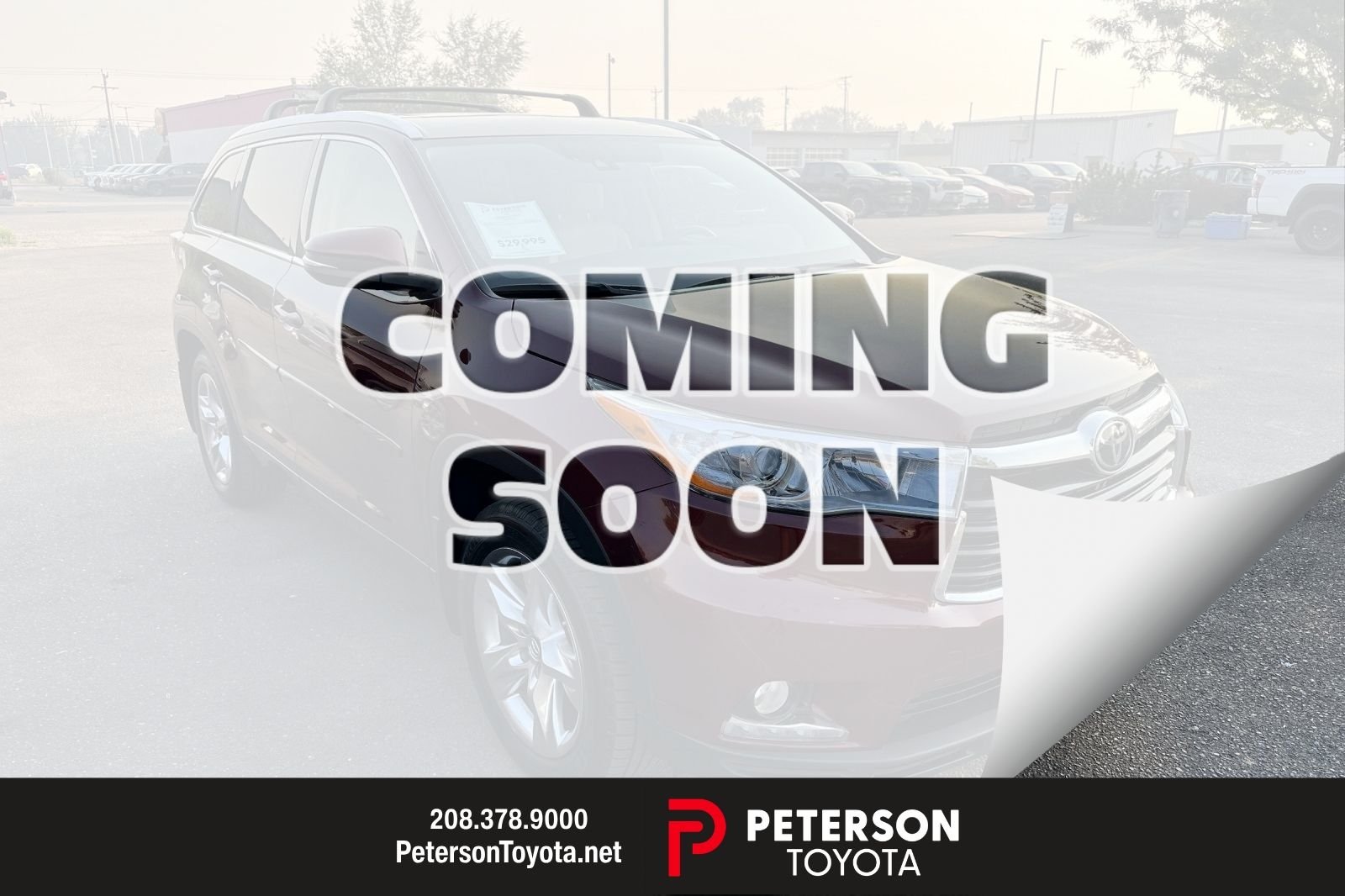 Used 2016 Red Toyota Limited image 1