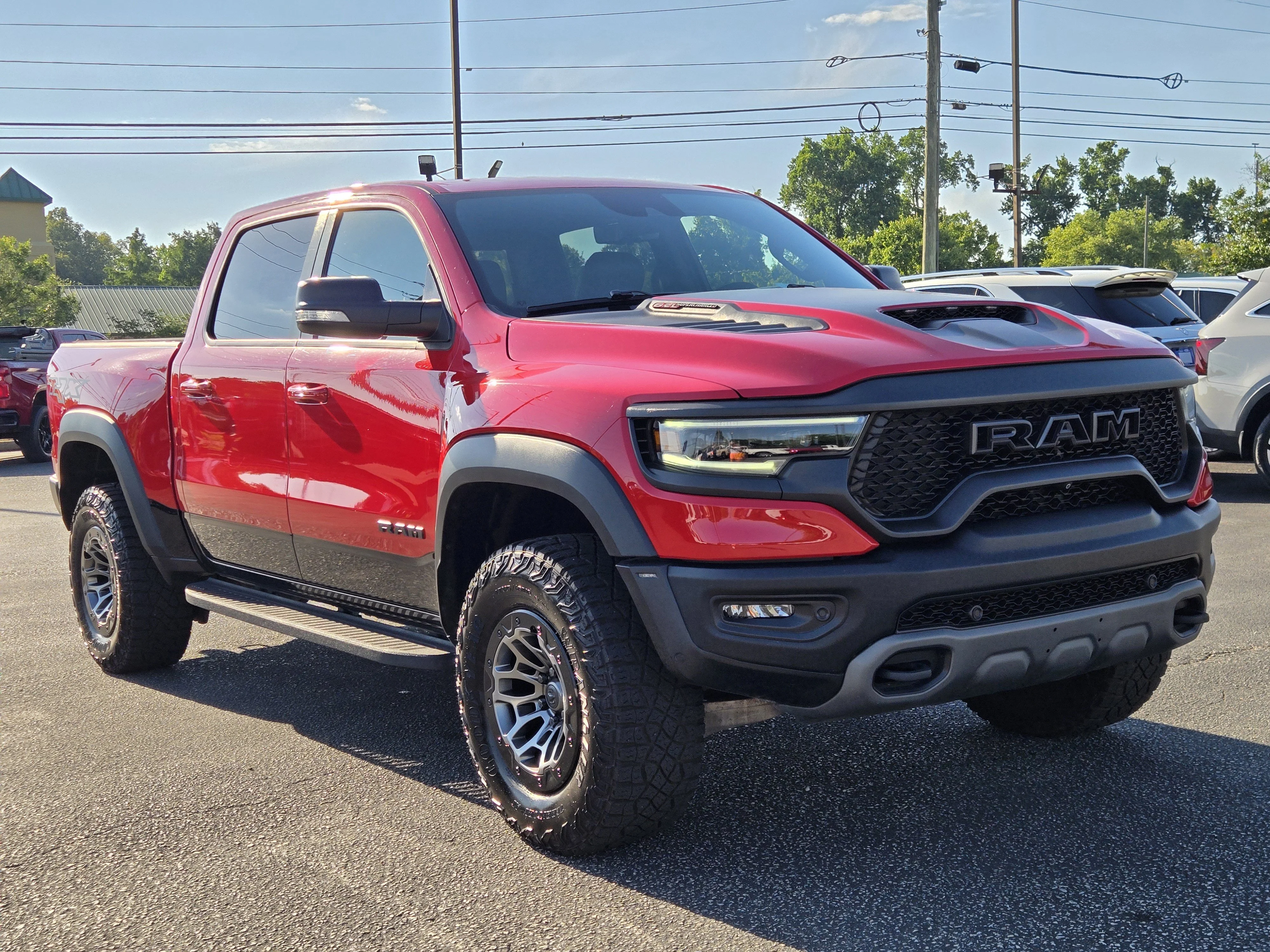 Used 2022 Flame Red Clearcoat Ram TRX image 4