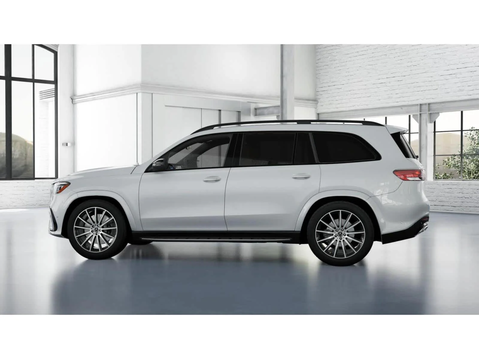 Used 2024 MANUFAKTUR Moonlight White Metallic Mercedes-Benz GLS 450 image 32