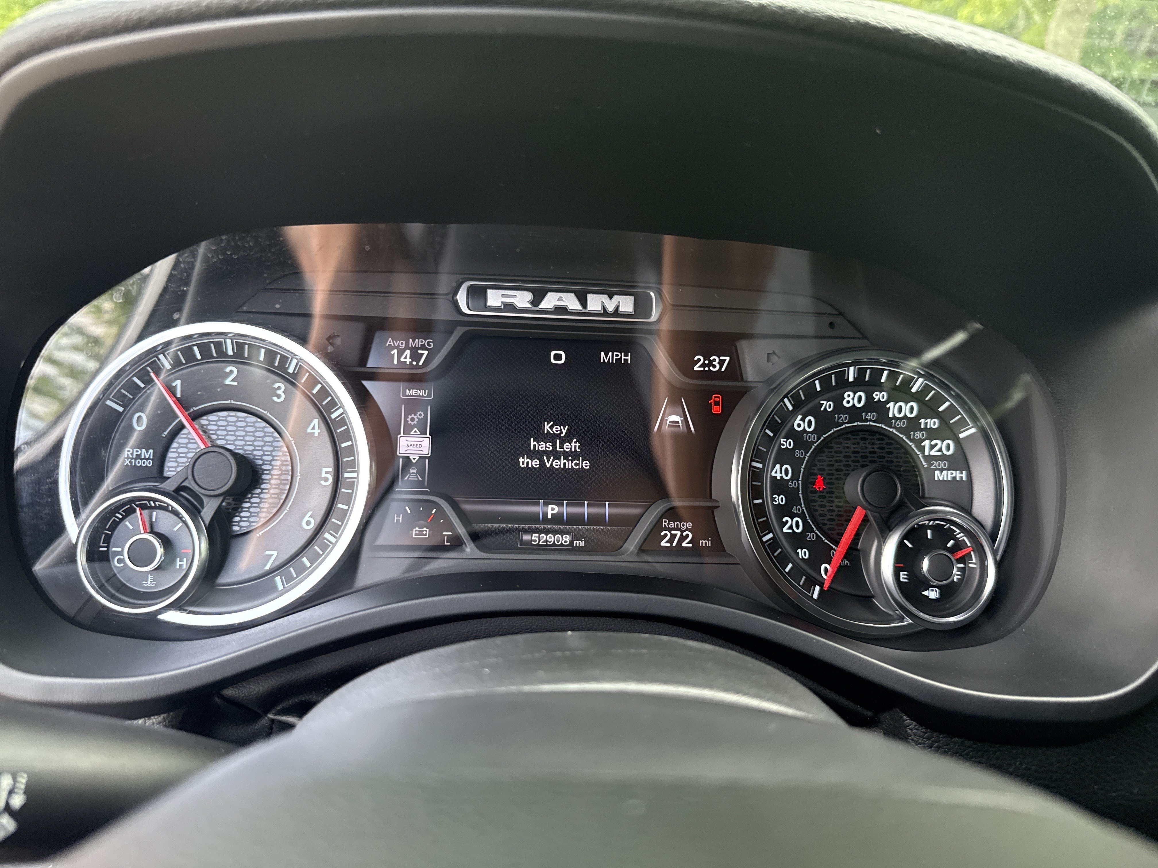 Used 2025 Bright White Clearcoat Ram Laramie image 25