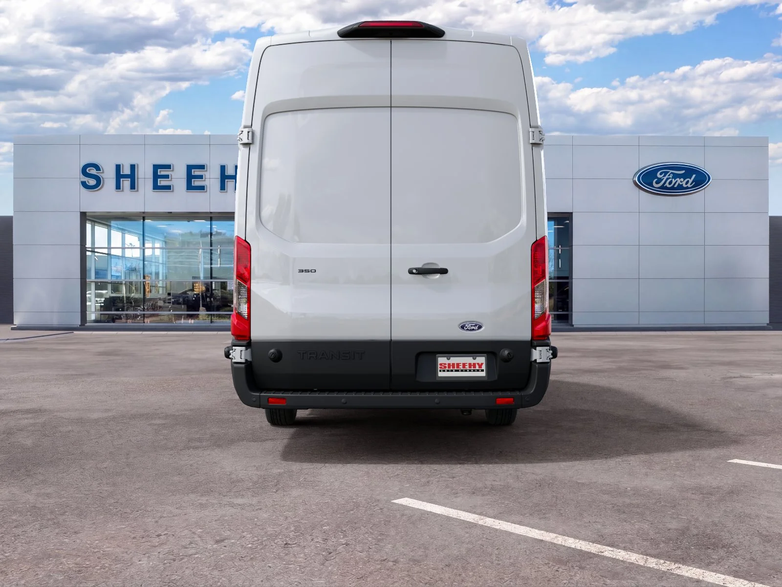 New 2027 Oxford White Ford Cargo Van image 6