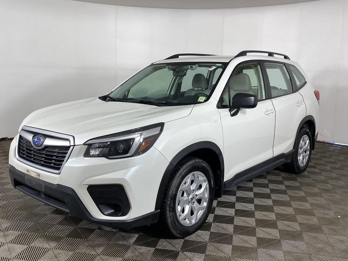 Used 2021 Crystal White Pearl Subaru Base image 10