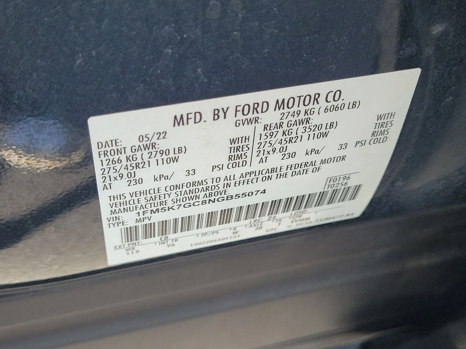 Certified Used 2022 Blue Ford ST image 32