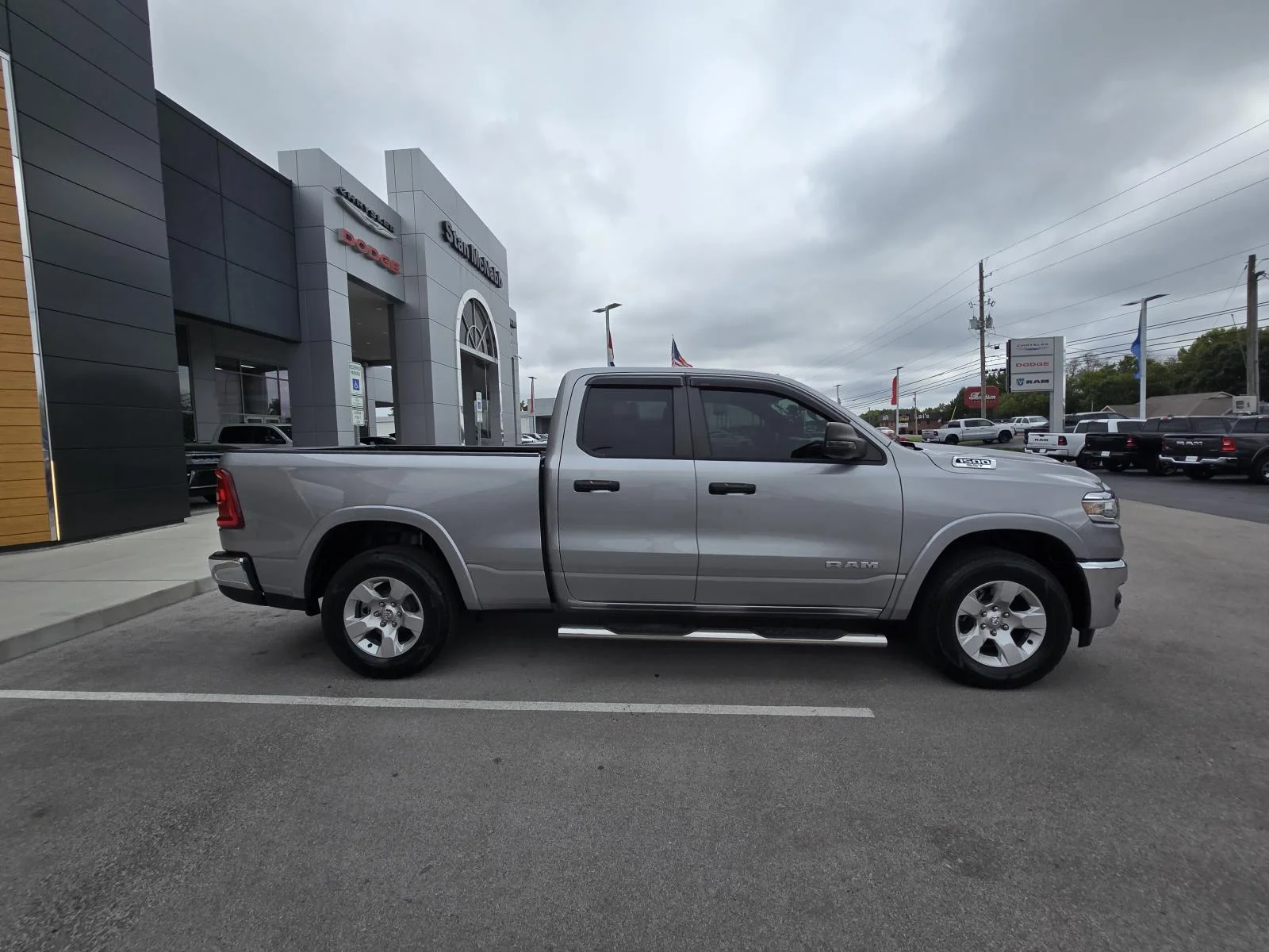 Used 2025 Billet Silver Metallic Clearcoat Ram Big Horn image 8