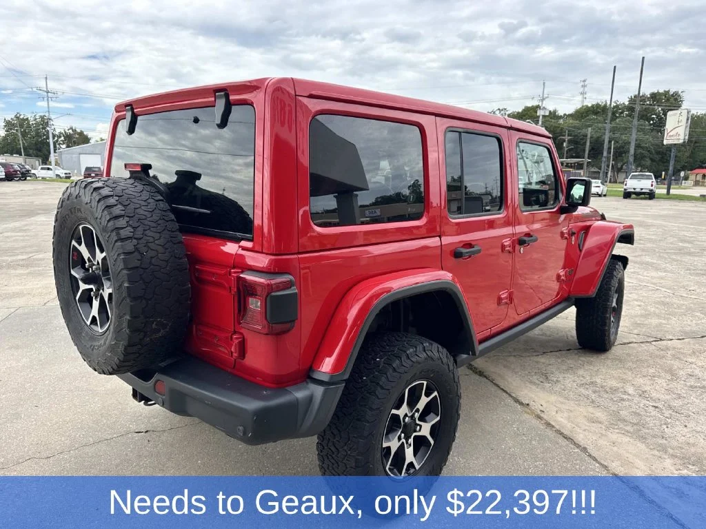 Used 2018 Red Jeep Unlimited Rubicon image 20
