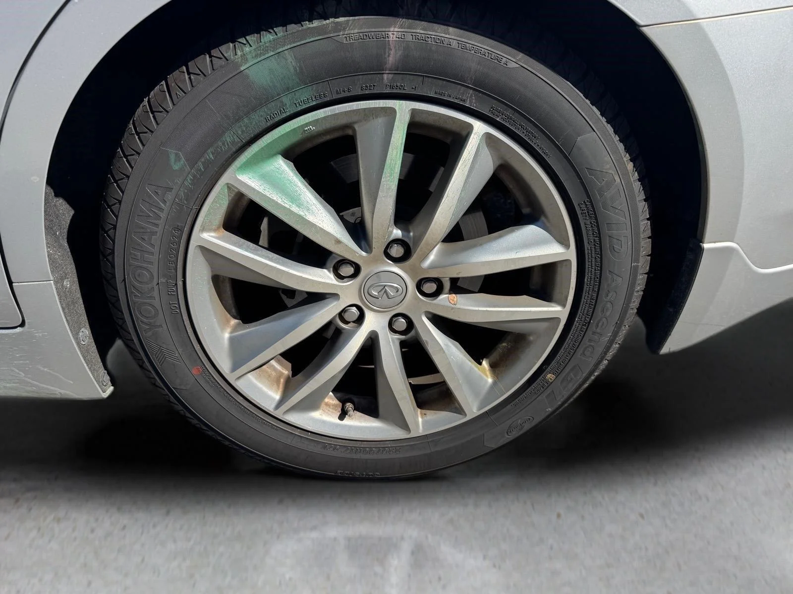 Used 2015 Liquid Platinum INFINITI Premium image 8