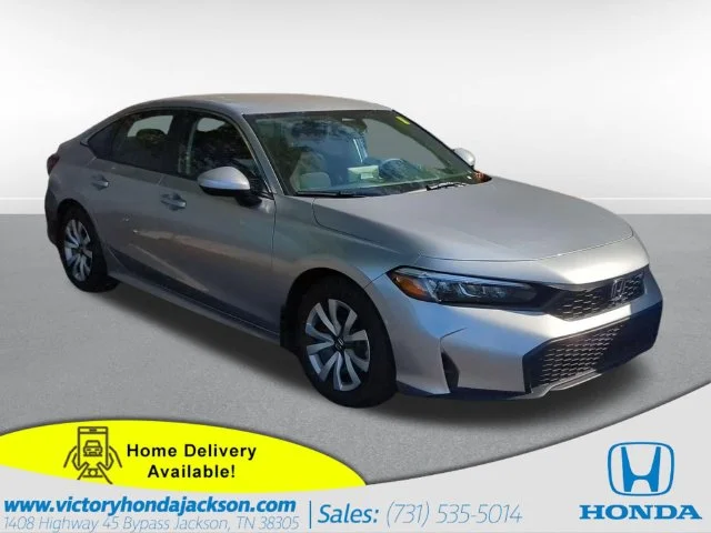 Used 2026 Solar Silver Metallic Honda LX image 1