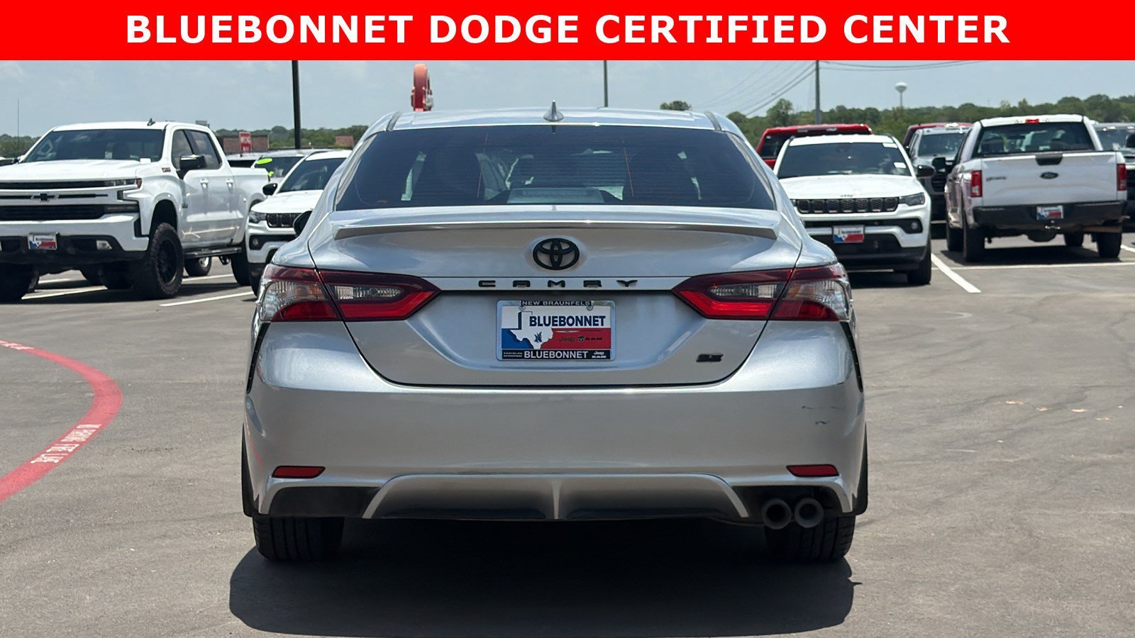 Certified Used 2023 Silver Toyota SE image 6