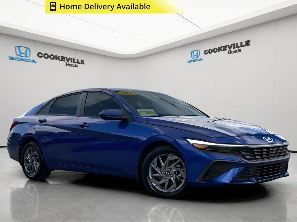 Used 2024 Intense Blue Hyundai SEL image 1