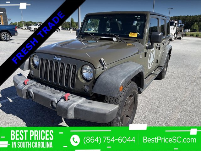 2016 JEEP WRANGLER UNLIMI SPORT