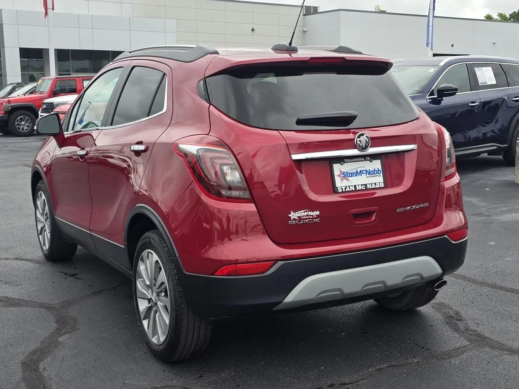 Used 2018 Includes (CM5) Black Carbon Metallic lower exterior accent color, Paint code W700S. Buick Preferred image 5