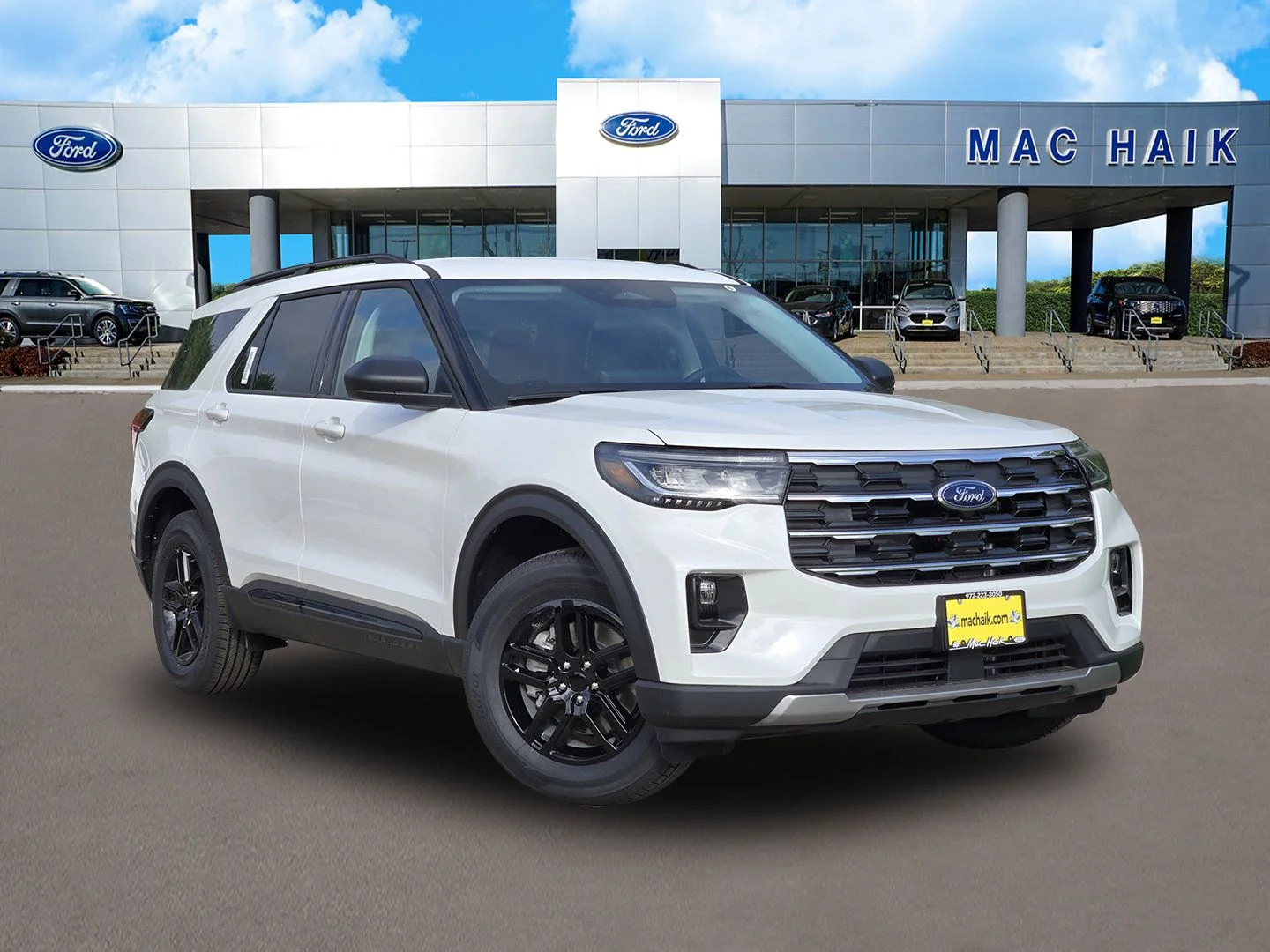 New 2026 Star White Metallic Tri-Coat Ford Active image 1