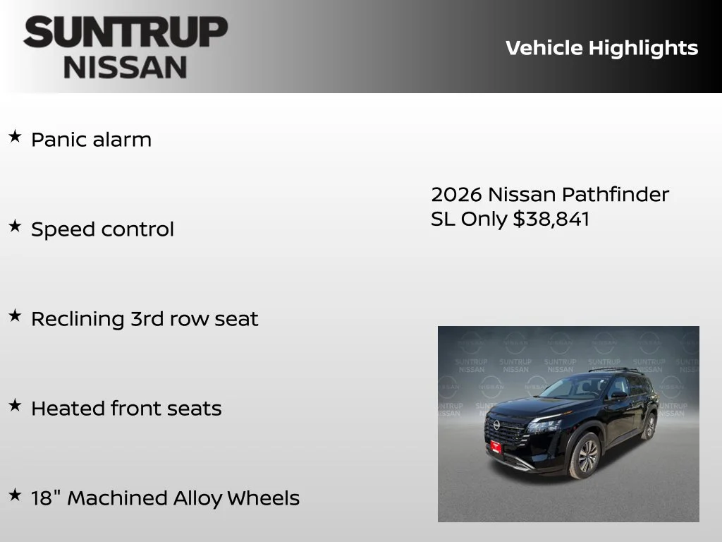 New 2026 Black Nissan SL image 30