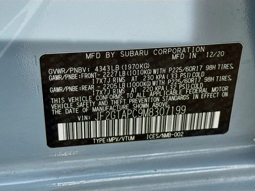 Used 2021 Gray Subaru Premium image 38
